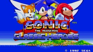 Мастерское прохождение Sonic Classic Heroes - Speedrun (скоростное прохождение) с командой Соника