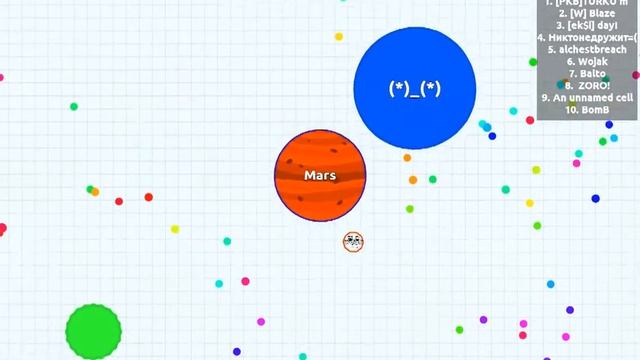 Agar.io: Самопожертование смотреть онлайн