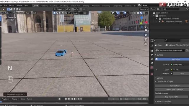 Foto Realistik Mobil dengan HDRI Ground Projection dalam 10 menit смотреть онлайн