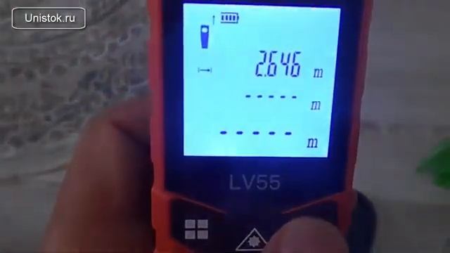 Лазерная рулетка - дальномер. Обзор - инструкция. смотреть онлайн