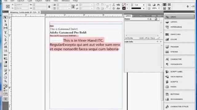 InDesign Training : How to Replace Missing Fonts in Adobe InDesign CS5 смотреть онлайн
