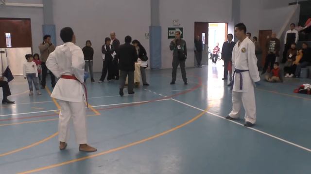 Campeonato De Karate 54 ANIVERSARIO DOJO WILSON. KUMITE Luis Alfonso Laurenti. Video 6