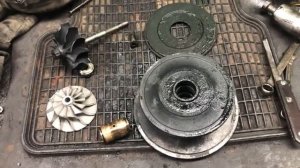 Ремонт турбины ТКР-7Н1 на автомобиль КамАЗ-7403.10; 740.11-240, Евро 1, 2.