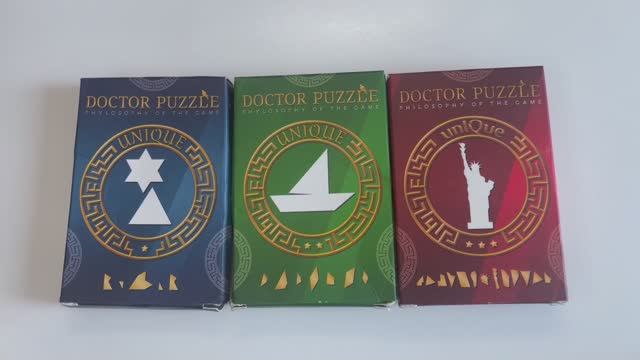 Doctor puzzle Головоломка Соберите из деталей Треугольник и Звезду Давида Кораблик Статую Свободы смотреть онлайн