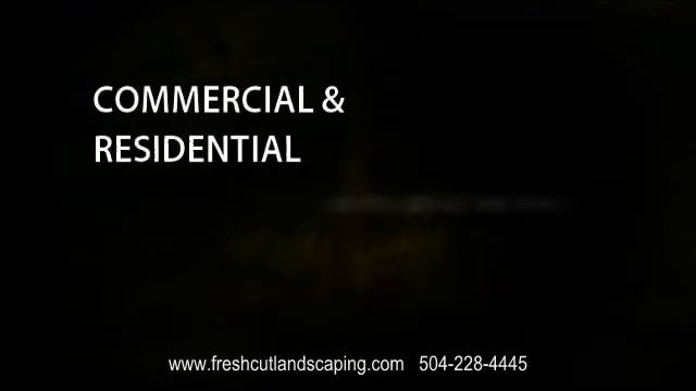 Commercial Lawn & Landscaping Kenner LA -- Fresh Cut Landscape смотреть онлайн