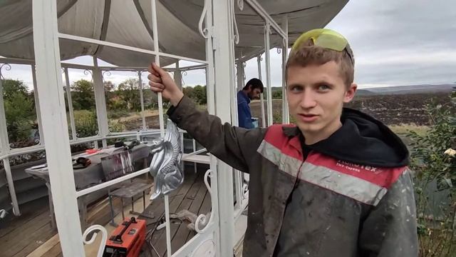 Своими руками делаем Беседку, продолжение. #94день/#2сезон Дневник Авиатора. смотреть онлайн