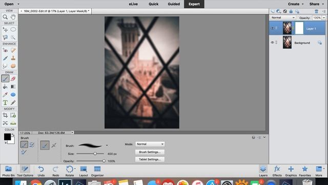 Using lens blur in PS Elements смотреть онлайн