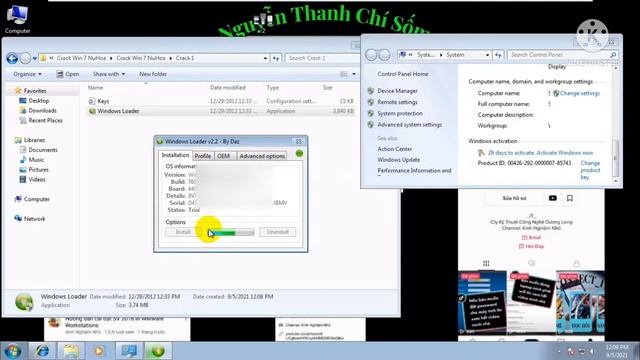 Kích hoạt Windows 7 смотреть онлайн