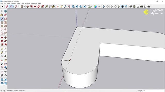 How to create Sofa in SketchUp смотреть онлайн