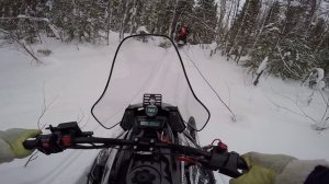 Снегоходная вылазка Irbis SF200 SL и 2х Stels Капитан