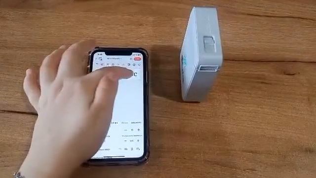 Печать этикеток. Принтер этикеток NIIMBOT D110M