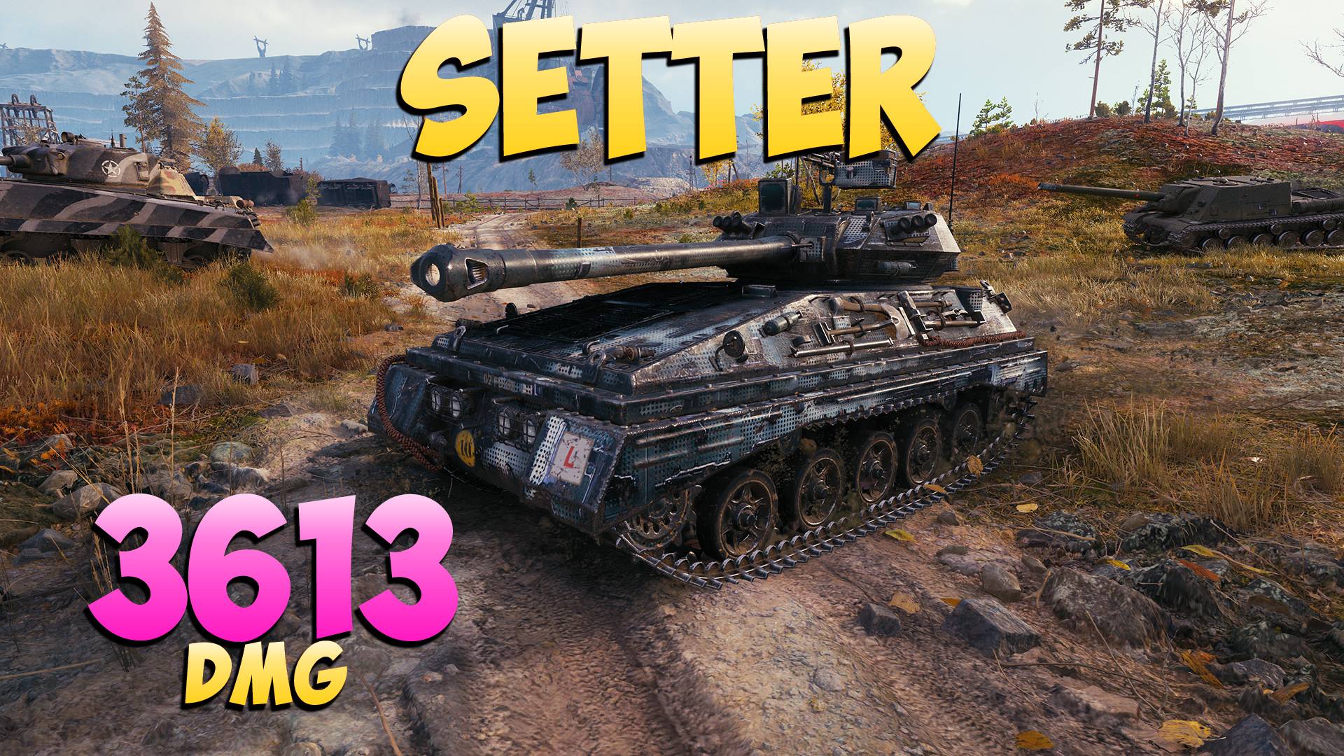 Setter - 5 Фрагов 3.6K Урона - Острый! - Мир Танков