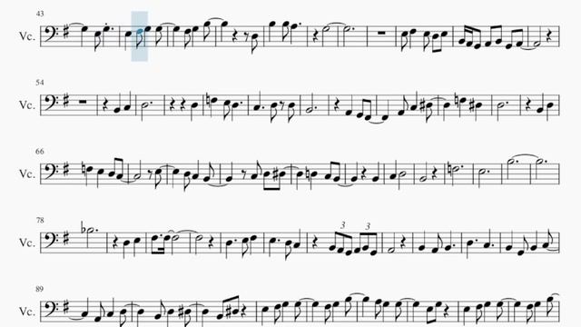 Cello Sheet Music: How to play Bored by Laufey смотреть онлайн