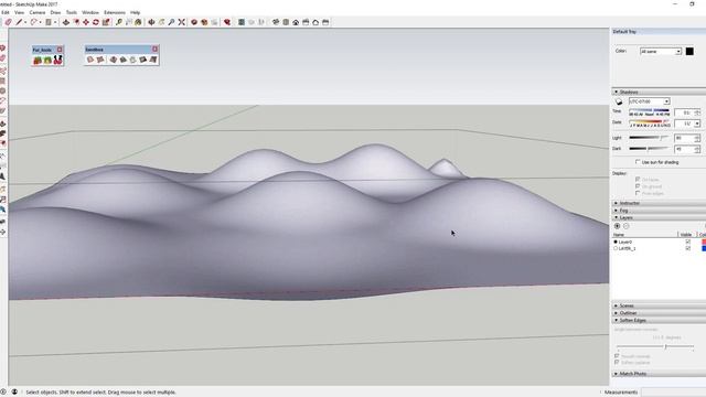 Creating a Forest in SketchUp using Make Fur and Sandbox Tools - SketchUp Plugin Tutorials смотреть онлайн