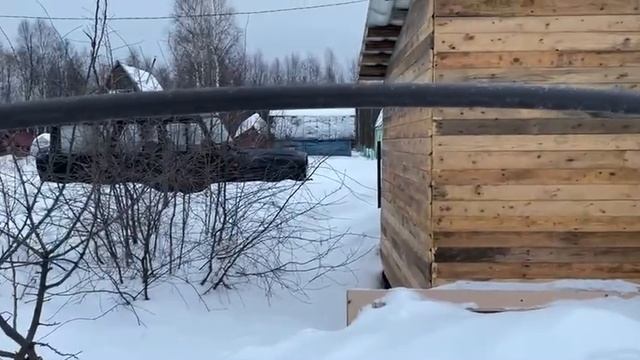 Зимняя дача🏘️Погодка радует! Переживаем за яблоньки🍃 смотреть онлайн