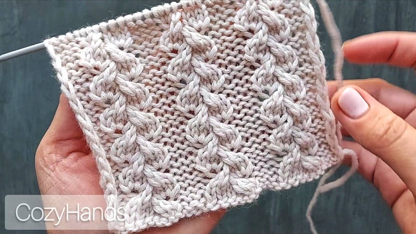 Оригинальные косы спицами для вязания шапок, свитеров смотреть онлайн