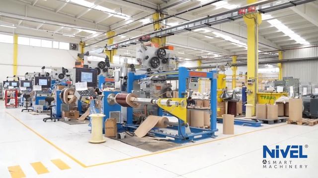 NIVEL'S WINDING MACHINES IN CUSTOMER'S FACTORY - Nivel Smart Machinery смотреть онлайн