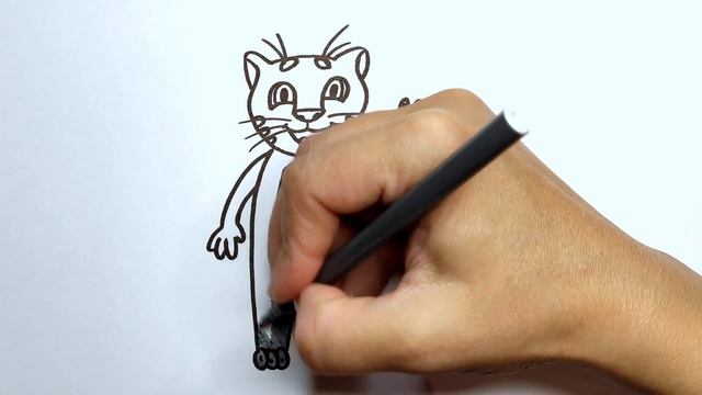 How To Draw 😹 Talking Tom | Chizish va rang berish | Сурет салу және бояу | Çizim ve Boyama смотреть онлайн