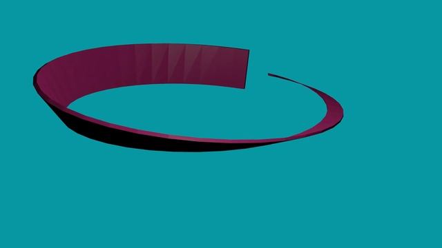 Möbius Strib -- blender lattice смотреть онлайн
