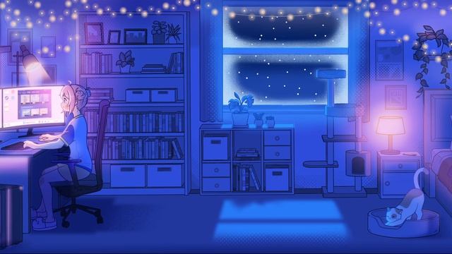 Анимированный Steam фон - Уют среди снегов смотреть онлайн