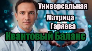 "Универсальная Матрица Гаряева – Полное Восстановление"
"Квантовое Исцеление.