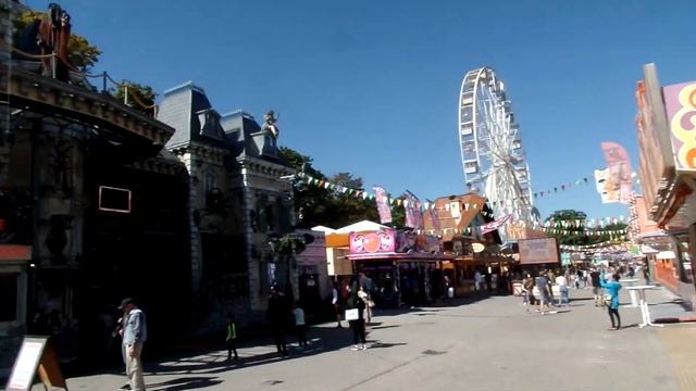 Осенняя ярмарка в Аугсбурге. Пивная карусель. смотреть онлайн