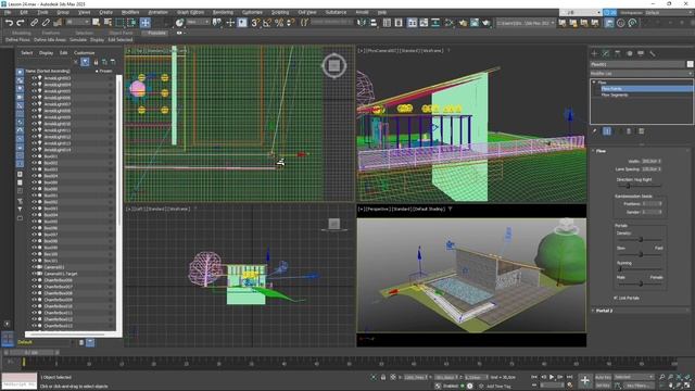 Videocorso 3DS MAX - 24 - Animazione Persone, Populate, Luci, Materiali, Modificatori, Simulazione смотреть онлайн