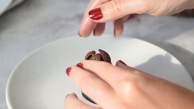 Как приготовить Рождественский десерт за 2 минуты.