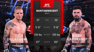 Ти Джей Диллашоу VS Коди Гарбрандт