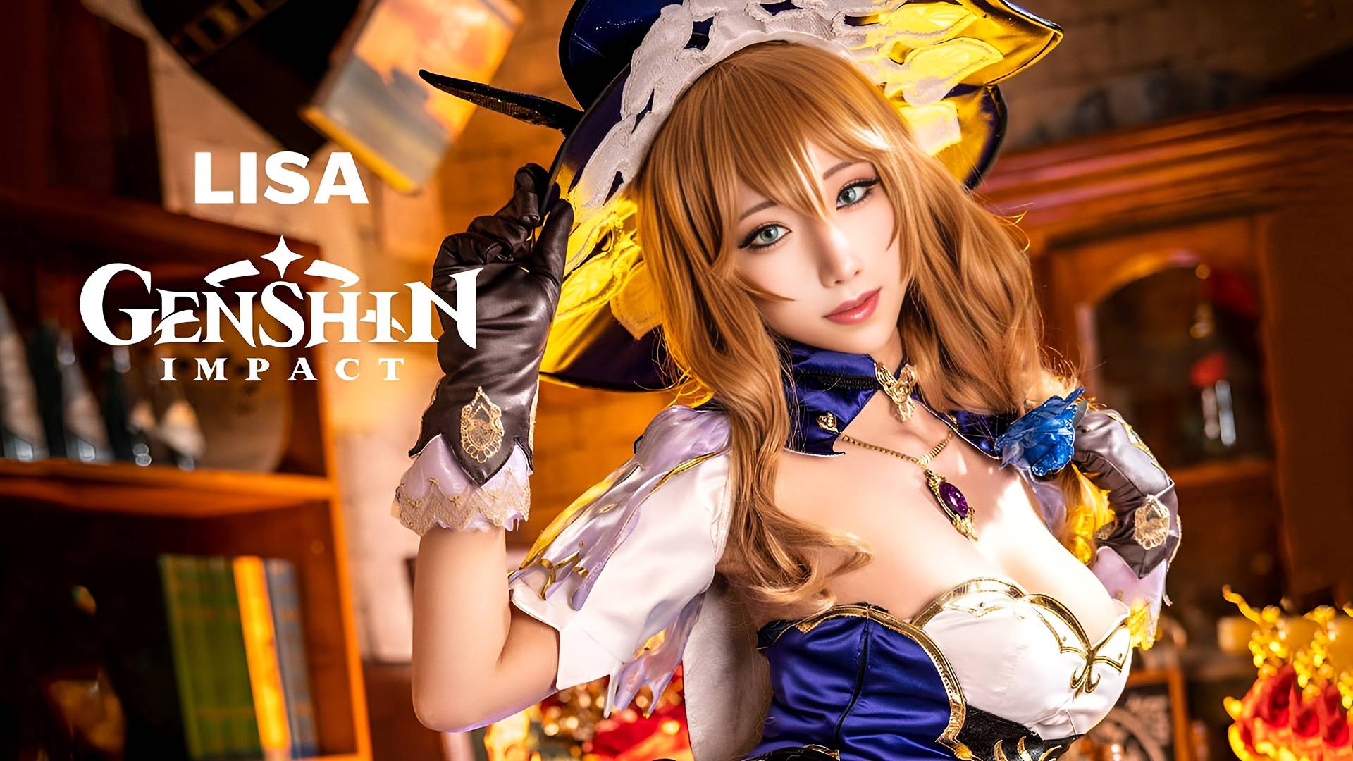 HaneAme - Genshin Impact Lisa Cosplay by #HaneAme смотреть онлайн