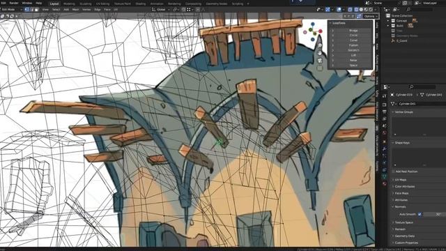 Chapel - Speed Modeling (Blender, Substance Painter) смотреть онлайн