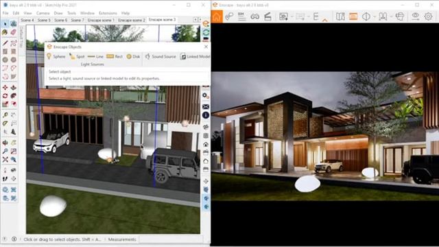 Enscape 3.3 for Sketchup || Exterior realistic Render Tutorial || Advenced Setting смотреть онлайн