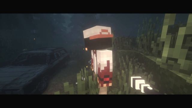 УЖАС НА БОЛОТЕ МАЙНКРАФТ. СТРАШНЫЕ ИСТОРИИ MINECRAFT смотреть онлайн