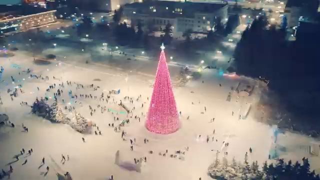 Новогодний город.С Новым 2020 годом.Россия 24. смотреть онлайн