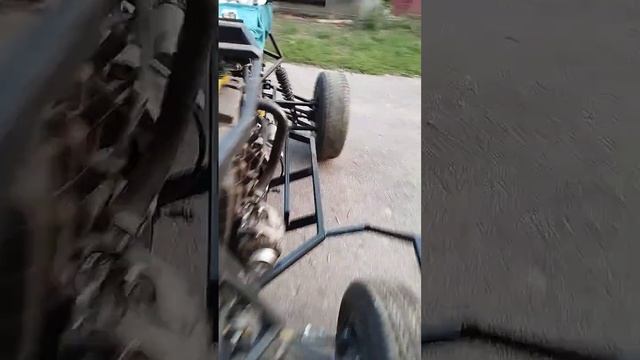 Самодельный квадрик. передние крылья. смотреть онлайн