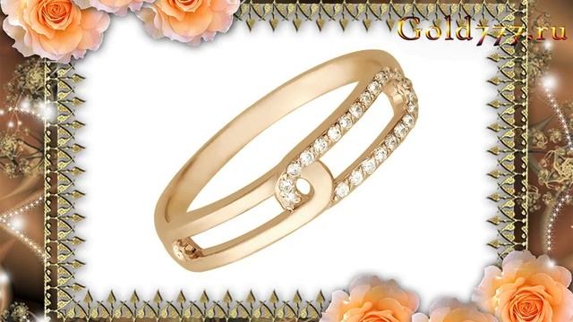 Кольцо красное золото 585 пробы. 01К116456 смотреть онлайн