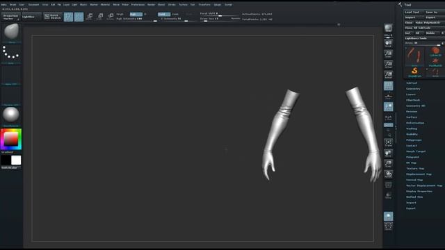 ZBrush tutorial: Model a superhero character, part 6 смотреть онлайн