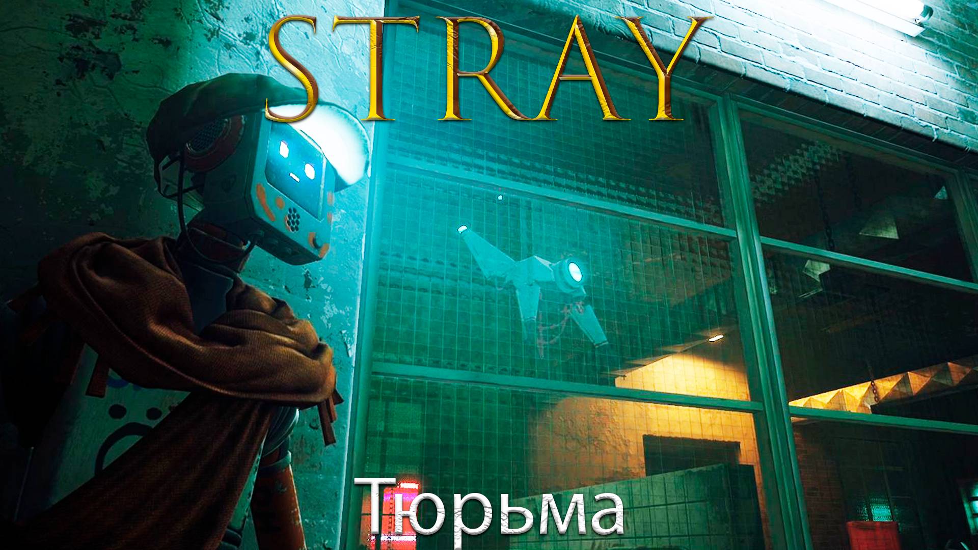 Stray/Бездомный - Побег из тюрьмы- Прохождение игры часть 10