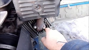 как прикрутить глушитель на мотобуксировщике  штоб он не отваливался выкручивался