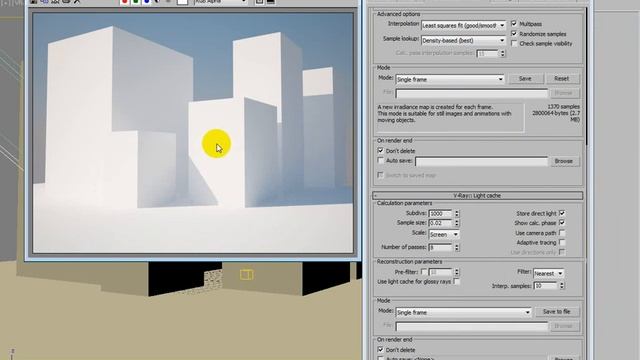 3D Max Vray Sunlight & Render Settings Tutorial смотреть онлайн