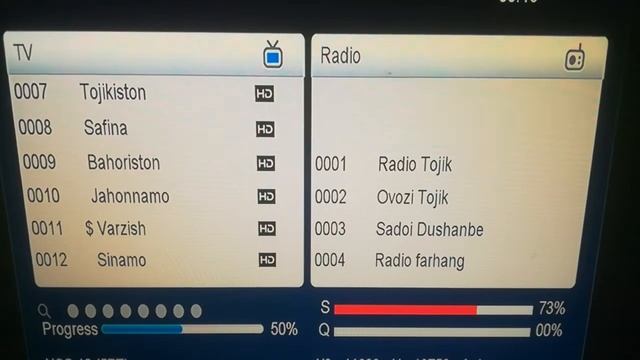 NSS 12 AT 57 & GSAT TV WARZISH WORKING BISS KEY смотреть онлайн