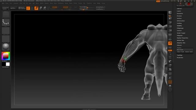 How to Pose Characters in Zbrush смотреть онлайн