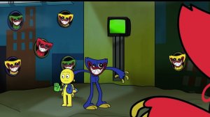 Хаги Ваши и Игрок против радужных хаги ваги