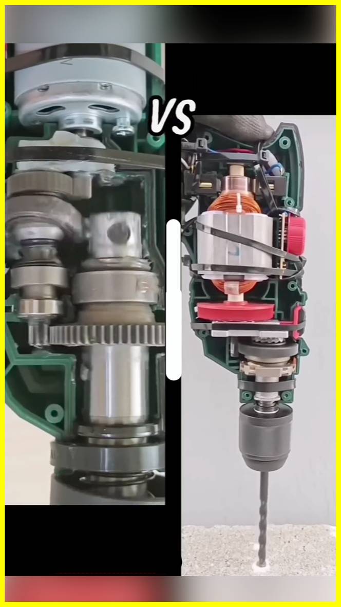 Перфоратор vs ударная дрель. смотреть онлайн