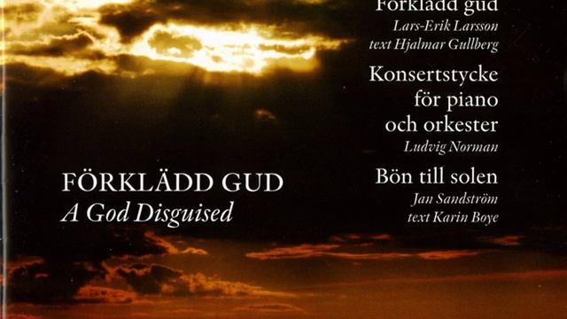 Forkladd gud (The Disguised God) , Op. 24: Narration: Apollon bor i ett tessaliskt stall …... смотреть онлайн