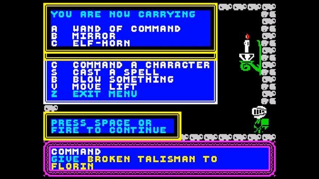 SPELLBOUND [ZX Spectrum]