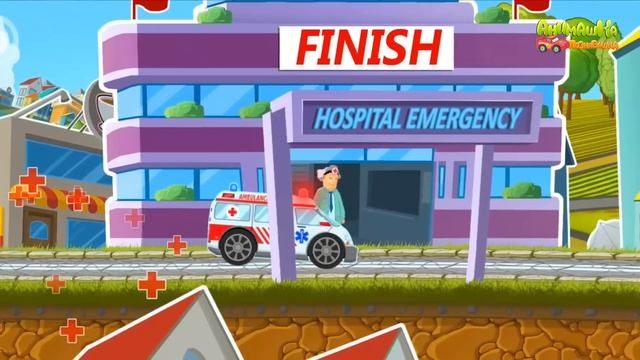 Скорая помощь и микробы - мультик игра! смотреть онлайн