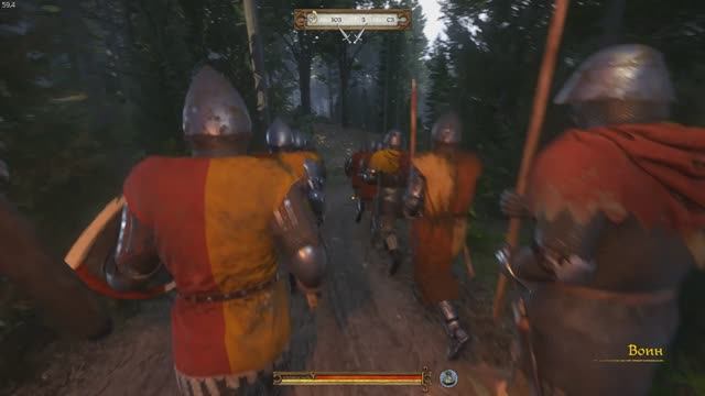 Kingdom Come  Deliverance Крещение огнем. зачистка главного лагеря бандитов( часть 2 )