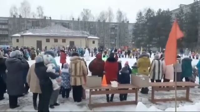 Масленица В Заречье город Кулебаки смотреть онлайн