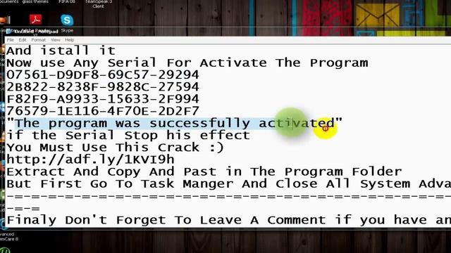 Advanced System Care +Activition Crack/تسريع الحاسوب ببرنامج سيستام كار смотреть онлайн